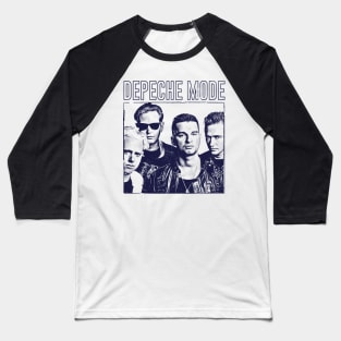 Depeche Mode - Vintage 80s Aesthetic Original Design Baseball T-Shirt